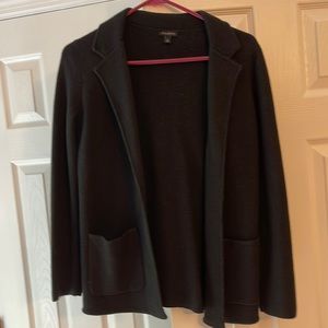 Womens Talbots Wool Sweater Jacket